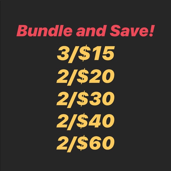 BUNDLE & SAVE - Picture 1 of 1